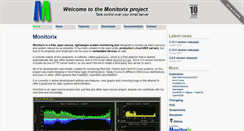 Desktop Screenshot of monitorix.org